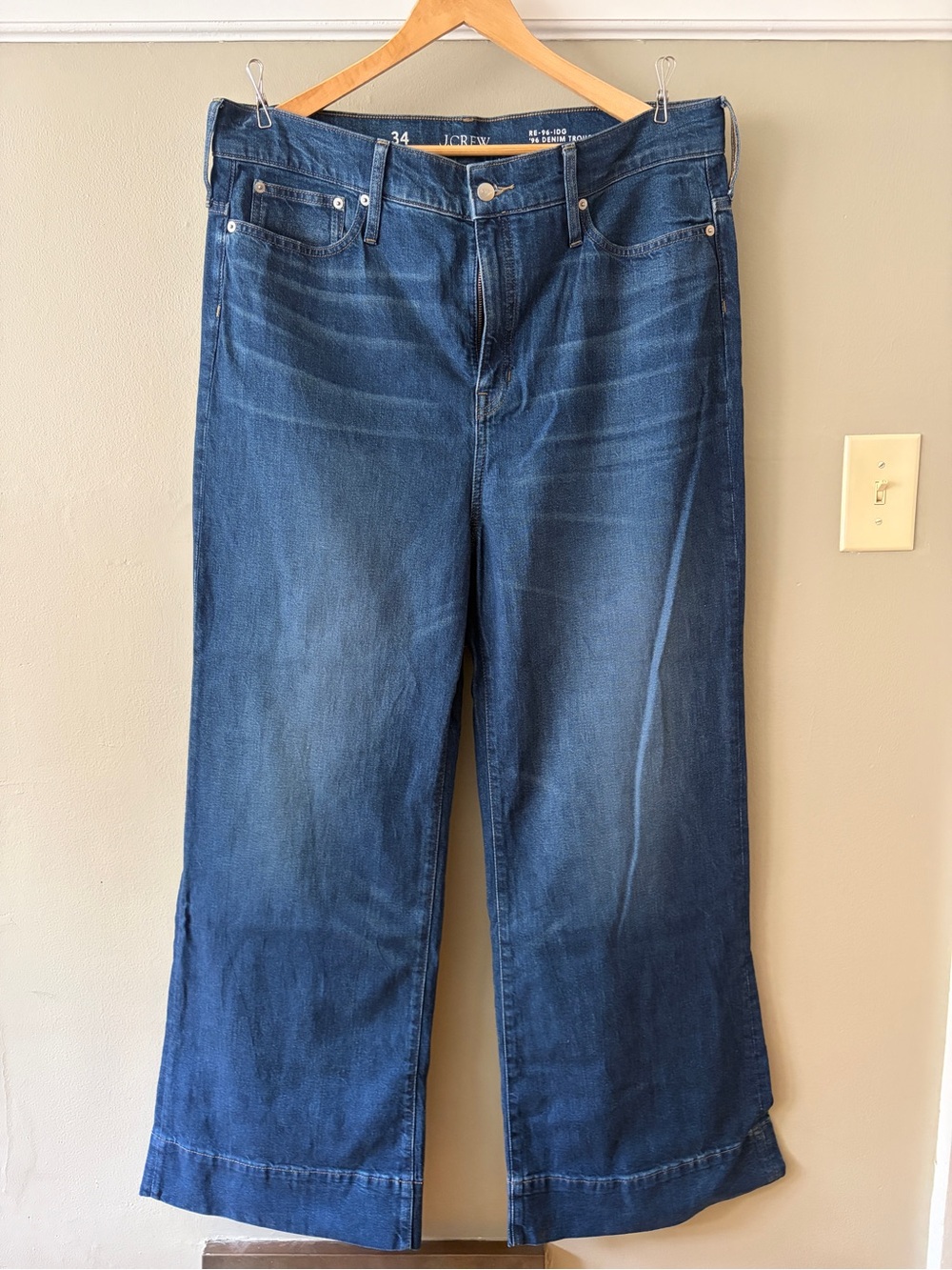 J crew 96 trouser jeans
